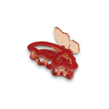 Butterfly Shaped Glittery Hair Clip-Colour may vary