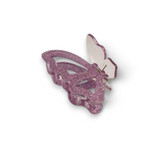 Butterfly Shaped Glittery Hair Clip-Colour may vary
