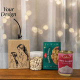 Sweet Memories: Personalized Plaque & Treats Gift Box
