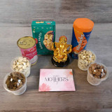 Mother’s Day Blessings: Ganesh Statue, Mithai, Dry Nuts & Horlicks