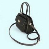 Chrisbella Black Color Handbag with Versatile Adjustable Shoulder Strap Giftmandu
