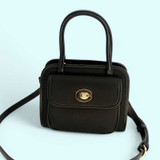 Chrisbella Black Color Handbag with Versatile Adjustable Shoulder Strap