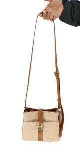 Stylish Chrisbella Handbag with Strap and Button Closure Giftmandu