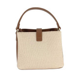 Stylish Chrisbella Handbag with Strap and Button Closure Giftmandu