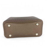 Stylish Chrisbella Coffee Color Handbag with Strap and Button Closure Giftmandu