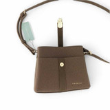 Stylish Chrisbella Coffee Color Handbag with Strap and Button Closure Giftmandu