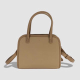Chrisbella Mud Color Handbag with Adjustable and Detachable Shoulder Strap Giftmandu