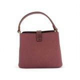 Chrisbella Red Wine Handbag with Strap and Button Closure Giftmandu