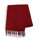 Plain Maroon Pashmina Shawl