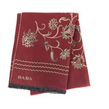 Golden Floral Printed Kashmiri Shawl in Maroon Golden Floral Printed Kashmiri Shawl in Maroon