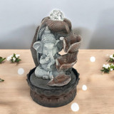 Ganesh Water Fountain with Led Bulb  & Crystal Ball
