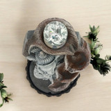 Ganesh Water Fountain with Led Bulb  & Crystal Ball
