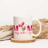 White Ceramic Mug Gift for Mom