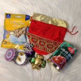 Sweet & Savory Gift Pouch with Ganesh Statue