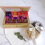 Chocolates Gift Box with Dry Nuts ( Cashews & Cranberries)