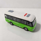 Green Mini Express Bus Toy for Kids - playful & Fun