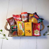 Snacks Gift Basket with Viva Horlicks & Gulab Jamun