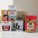Olay Creams with Snacks & Ceramic Mug for Mother's Day