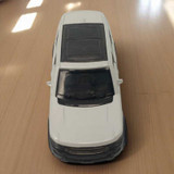 White Metal Small Car