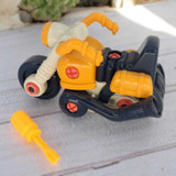DIY Free Assembly Motor Bike Toy