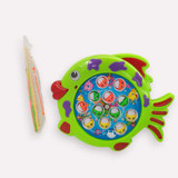 Vibrant Multicoloured Rotating Electronic Fishing Game