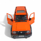 Orange Metal Jeep with Light & Sound Giftmandu