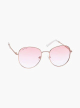 Fastrack UV Protected Pink Lens 54 MM Round Sunglasses M255PK9
