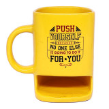 Quote Hole Mug with Chocolate Delight Giftmandu