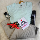 Birthday Gift Set for Men (Tshirt, Perfume, Pant, Sweet & Greeting Card)