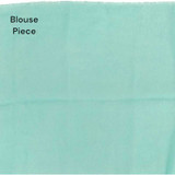 Sea Green Chiffon Saree With Golden Floral Border Giftmandu