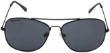 Fastrack UV Protected Black Lens 56 MM Navigator Sunglasses M254BK5