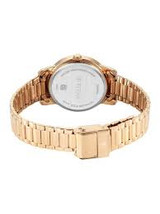 Titan Karishma Quartz Analog Silver Dial Rose Gold Stainless Steel Strap Watch For Women