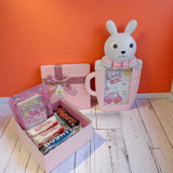 Chocolate Treats Box with Bunny Frame