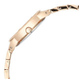 Titan Raga Showstopper Quartz Analog Pink Round Dial Rose Gold Metal Strap Watch For Women