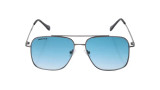 Fastrack Unisex Rectangle Sunglasses with UV Protected Lens-M253GR7