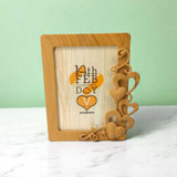 Personalized Heart Design Photo Frame