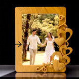 Personalized Heart Design Photo Frame