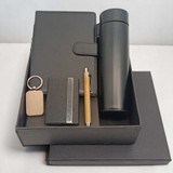 Customizable Appreciation Gift Box (Wood Keyring, Pen, Diary & Water Bottle) JSR-332 Giftmandu