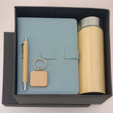 Personalize Engraved Bottle, Diary and Pen with Blue Diary