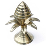 Spiritual Gift Hamper with Shiva Lamp, Mithai & Greeting Card NKS-457 Giftmandu
