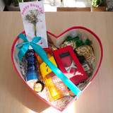 Birthday Men's Gift Set with Whiskey 750ml, nuts Choco and Fragrance Hamper