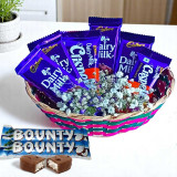 Cadbury and bounty chocolate Delights Combo