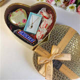 Surprise Box with Locket, Chocolates & Candle for Her