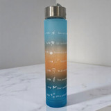 Multicolor Water Bottles with Motivational Design