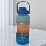 Multicolor Water Bottles with Motivational Design
