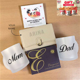 Mom & Dad Gift Set with Mug, Wallet & KFC Gift Voucher