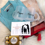 Apparel, Sweets & Custom Mugs Gift Set For Parents