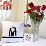 Parents Day Hamper with KFC Voucher and Roses Vase with Personalize Gift