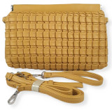 Yellow Clutch Bag with Personalize Frame and wind Chime JSR-412 Giftmandu
