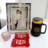 Tumbler, Candle And Keepsakes Gift Set